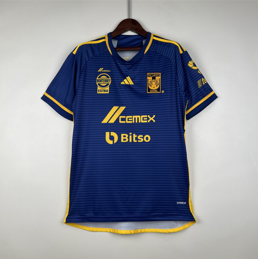 Camiseta De Fútbol Tigres 2023 2024 Visitante Liga MX 23/24