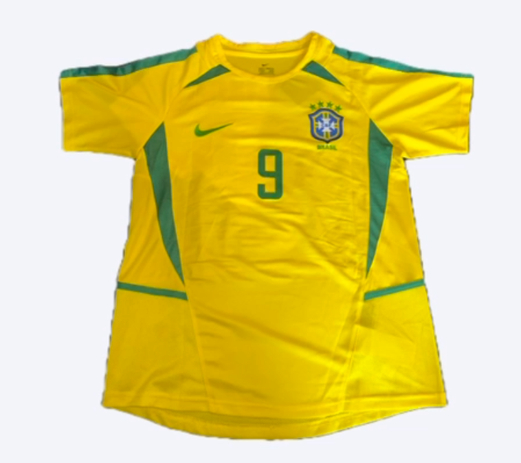 Brasil 'Ronaldo 9' Retro Jersey 2002 retro