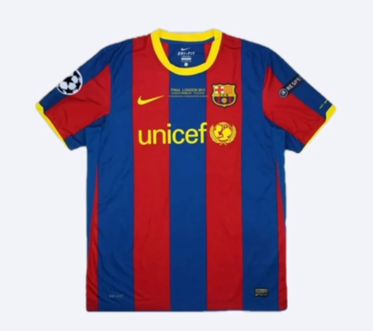 Barcelona 'Messi 10' 2010-2011 Home Jersey