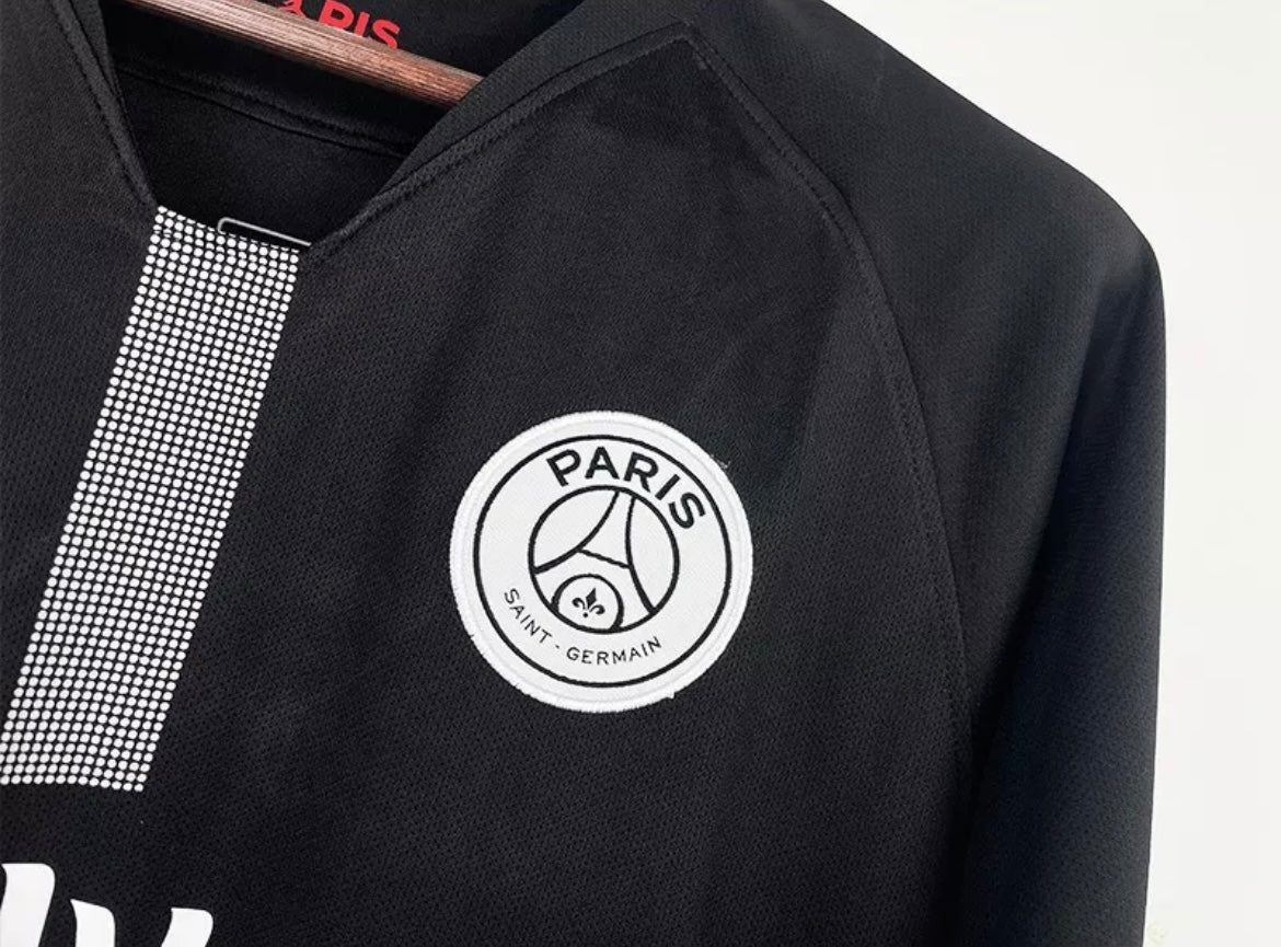 Jersey De Fútbol De Manga Larga 18-19 Paris Saint-Germain (Neymar 10)(Cavani 9) (Rabiot 25)(Jordan 23) (Mbappe 7)