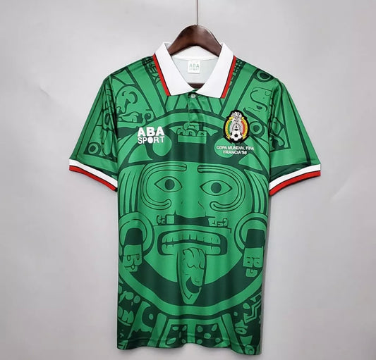 Retro 1998 México Local y Visitante Camisetas de Fútbol