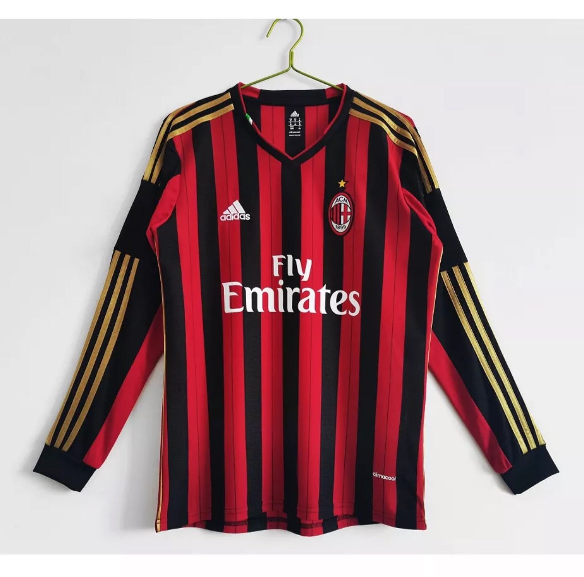 ‘Kaka 22’ 2013-14 AC Milan home retro jersey