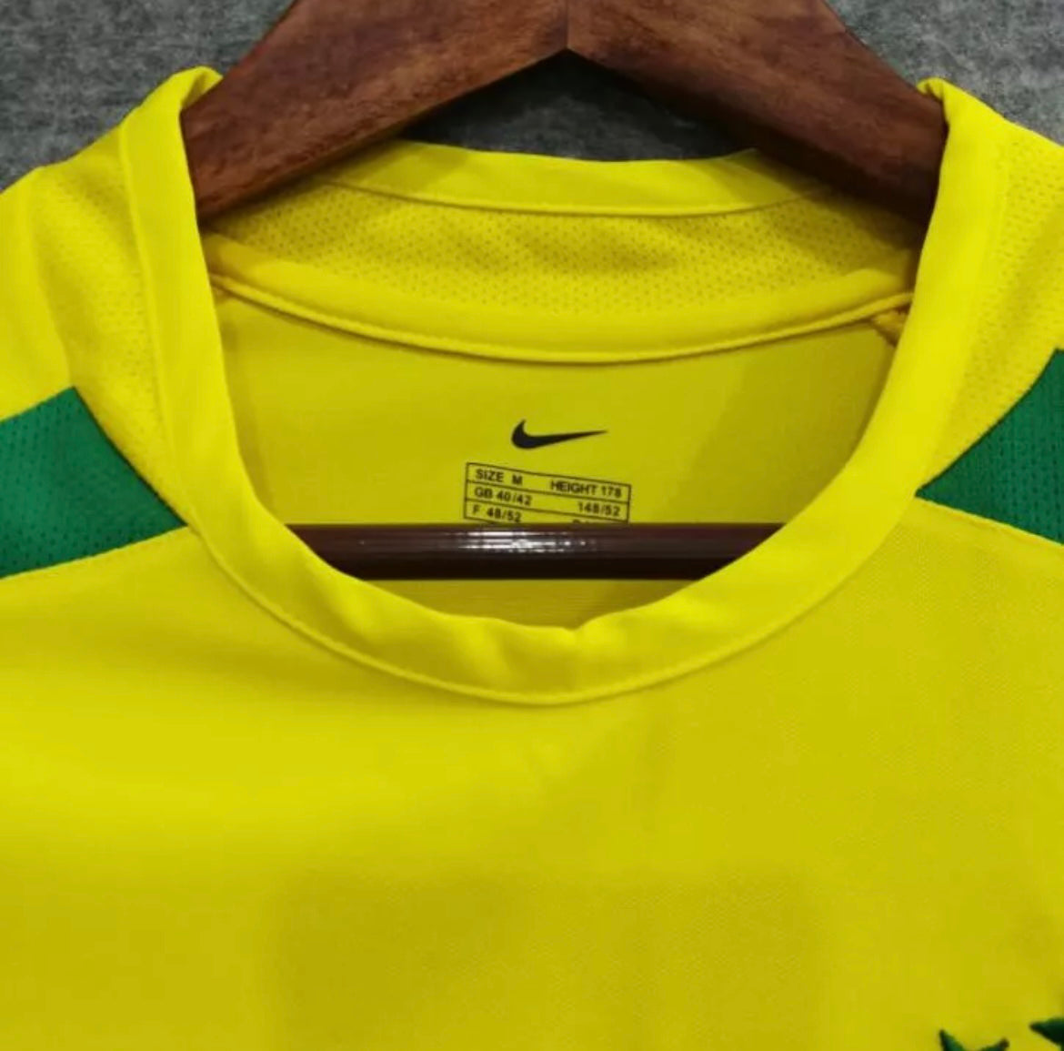 Brasil 'Ronaldo 9' Retro Jersey 2002 retro