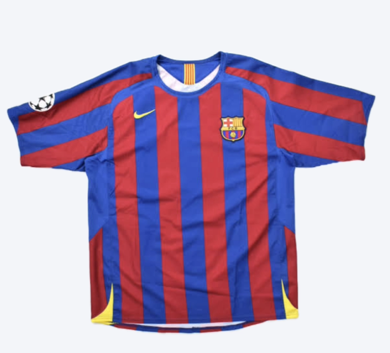 Camiseta FC Barcelona 2005-2006 - 'Ronaldinho 10'