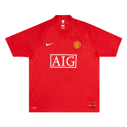 Manchester United Home 'Ronaldo 7' 2007-2008  Retro Jersey Manga Corta y Manga Larga